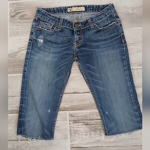 BKE Denim “Emma Boot” Jeans – Modified to Clam Digger Length – Size 27